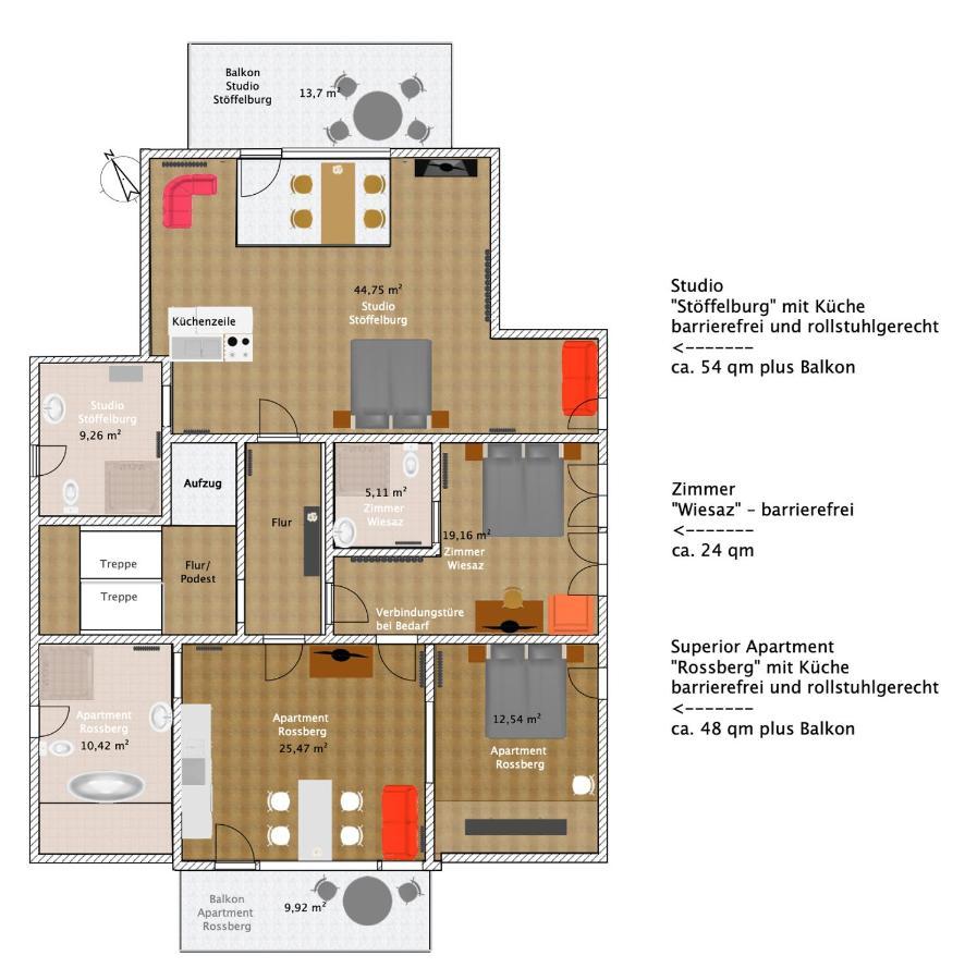 Ferienwohnungen Und Zimmer In Reutlingen-Goenningen Kültér fotó